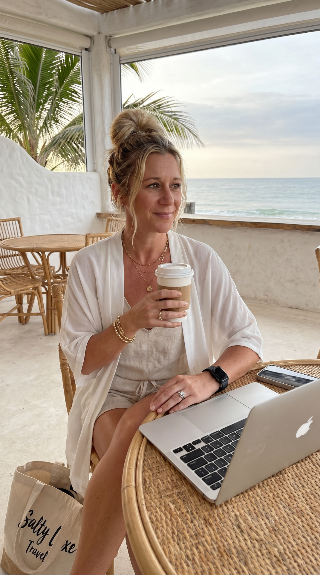 Kristin Vetter, founder of Salty Luxe Travel